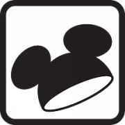 The icon for Mickey ears whic you can purchase at any theme park at the Walt Disney World resort.